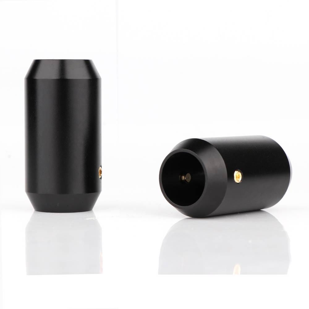 4Pcs Hifi audio Pants Boot Y Splitter Speaker RCA Cable Audio DIY Wire Connector Black Speaker cable