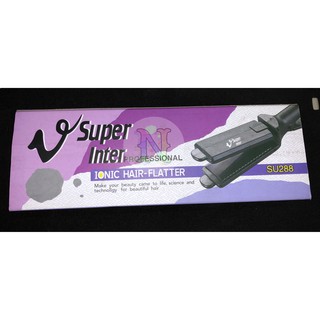 SuperV- Inter Ionic Hair-Flatter SU288