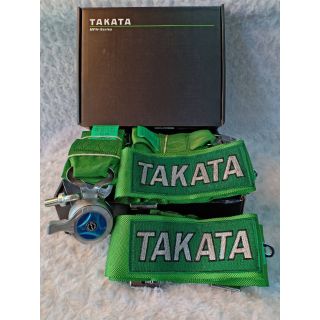 คาดเบลล์ TAKATA ดำ-เขียว