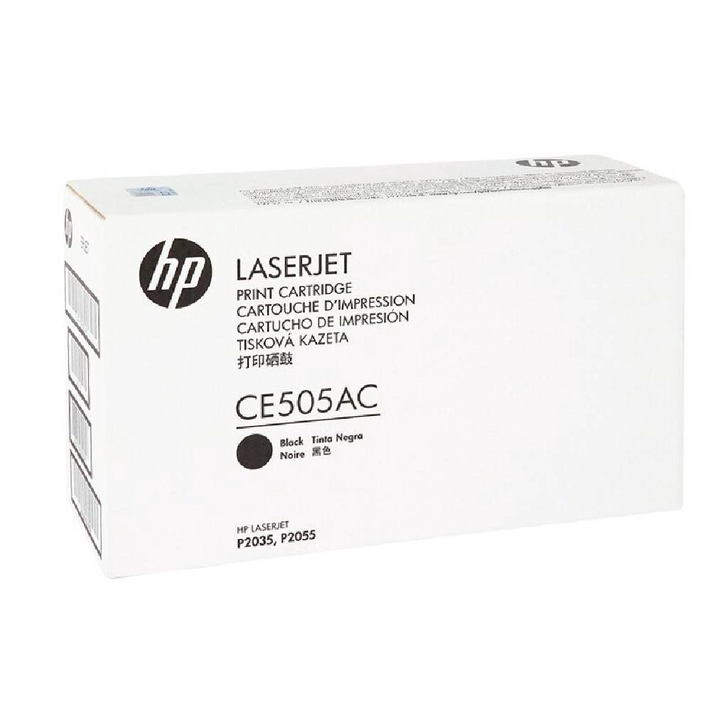 HP 05AC  CE505AC Black ตลับหมึกโทนเนอร์ สีดำ ของแท้