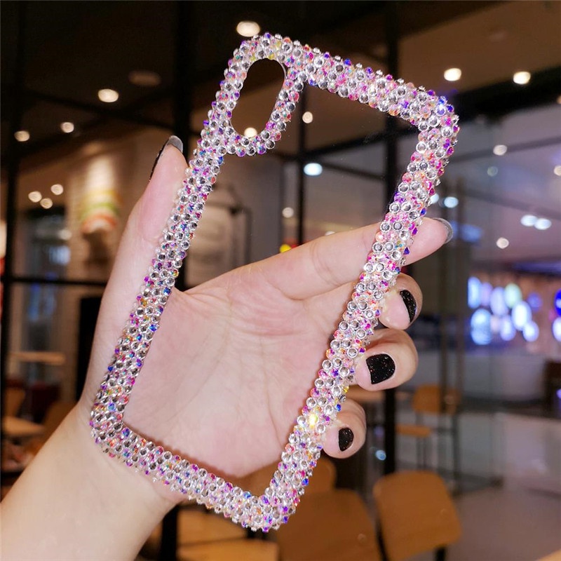 Bling Rhinestone เพชรเคสโทรศัพท์ OPPO Reno14 F 5G 13F 12F 11F / Reno13 12 11 10 Pro+ / Reno8 T 8Z 7Z