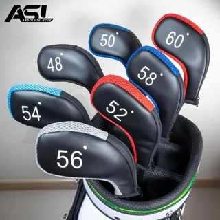 Golf Wedge Cover ปลอกครอบไม้เวดจ์ แบบมีซิป เลือกองศาและสีได้ มีหลายสี
