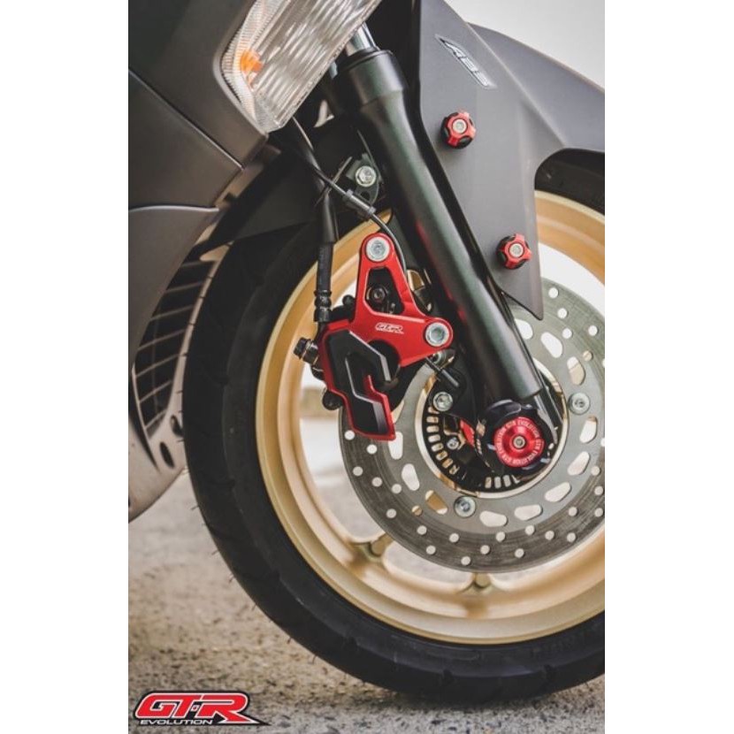 88. การ์ดปั๊มดิสหน้าล่าง N-MAX/AEROX155  งาน GTR ตรงรุ่น ครบทุกสี