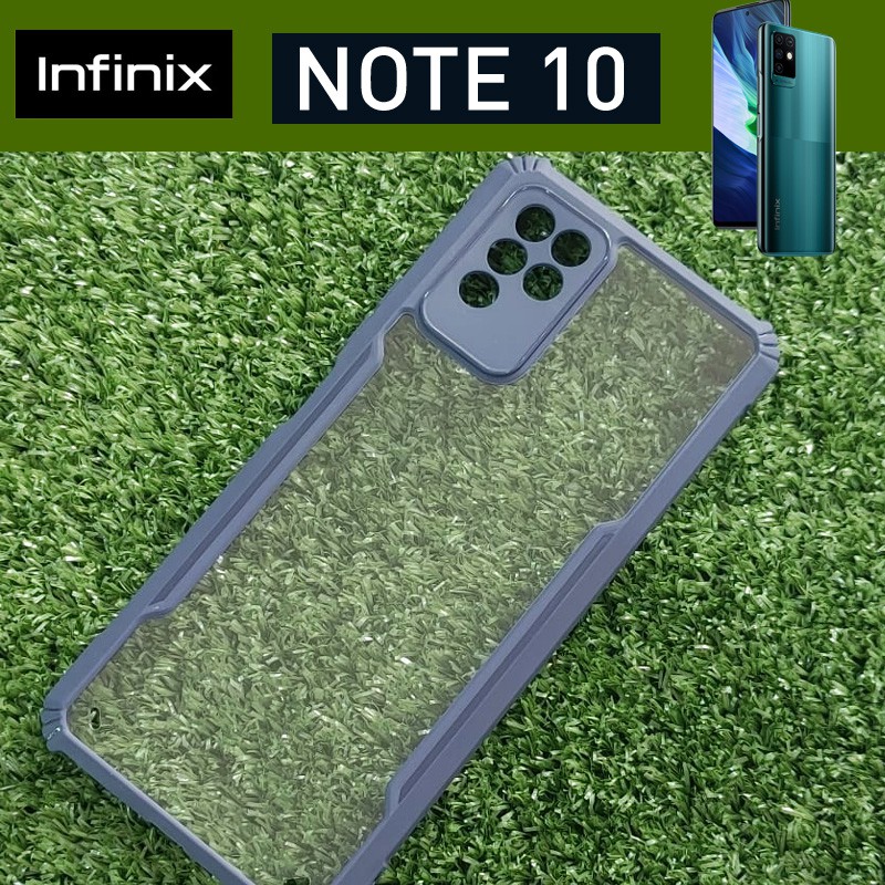 เคส Ultra Hybrid ขอบยางกันกระแทก ฝาหลังใส สำหรับ Infinix รูปที่ 6
