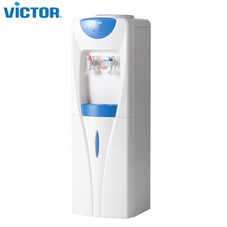 **ส่งฟรี** Victor ตู้ทำน้ำเย็น-ร้อน 2 ก๊อก รุ่น VT-279K กำลังไฟ 86 วัตต์ รับประกันคอมเพรสเซอร์ 5 ปี เครื่องกดน้ำร้อนเย็น