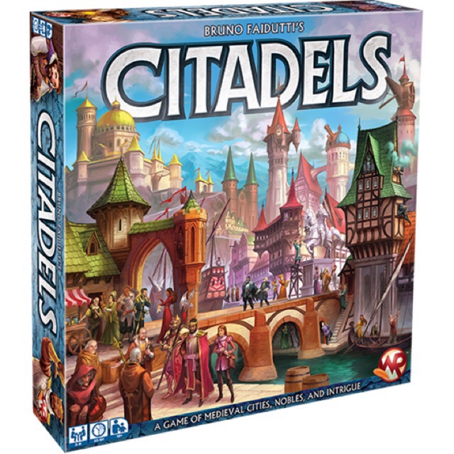 การ์ดเกม Citadels ภาษาอังกฤษ