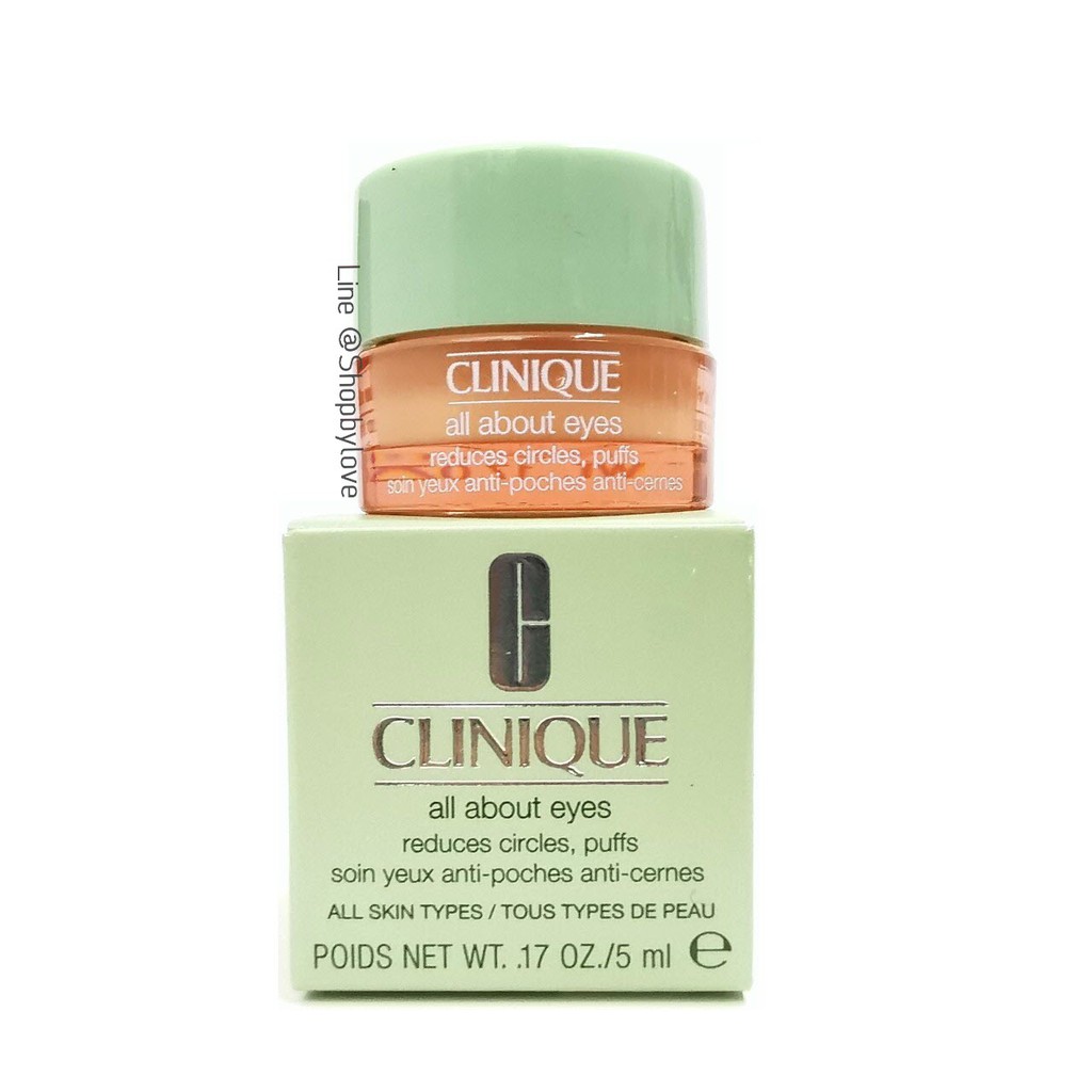 Clinique All About Eyes 5ml มีกล่อง | Shopee Thailand