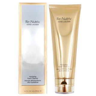 New Estee Lauder Re-Nutriv Hydrating Foam 125mlปรนนิบัติ และปรับสภาพผิวอย่างอ่อนโยน พร้อมขจัดสิ่งสกปรกอย่างอ่อนโยน