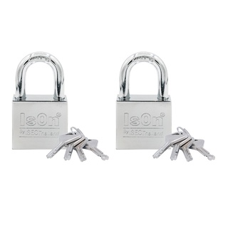 อีสออน กุญแจ ขนาด 40 มม. รุ่น 877 x 2 ชิ้น101360Ison Key Lock 40 mm #No.877 x 2 Pcs