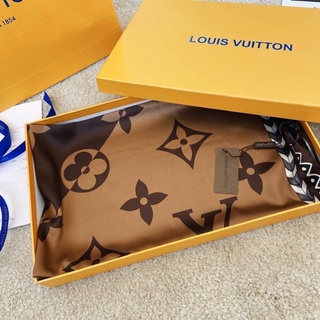 LOUIS VUITTON SCARF ผ้าพันคอ ผ้าคลุมไหล่ บางเบาดีมาก✨