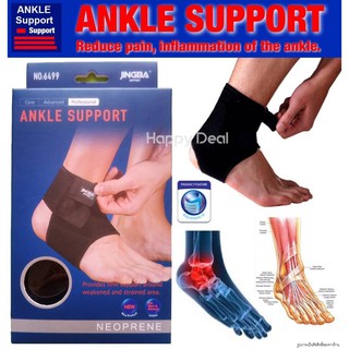 Wbs ankle support ผ้ารัดข้อเท้า ลดปวด อักเสบข้อเท้า