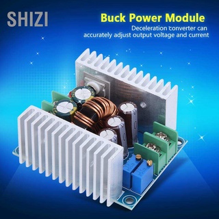 Shizi บั๊กเพาเวอร์โมดูลแอมมิเตอร์แรงดันไฟฟ้า Dc6`40V เป็น Dc2‐36V 20A 300W