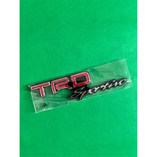 โลโก้TRD SPORTIVO ติดฟอร์จูนเนอร์ ขนาด16.7x4.9cm.