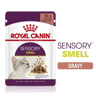 Royal canin sensory smell pouch ยกกล่อง(12ซอง)