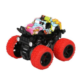 โปรโมชั่น : รถของเล่นเด็ก Monster Truck เร็วแรงทะลุสิ่งกีดขวาง สีสันสวยงาม