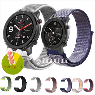 สายไนลอน สำหรับ Huami Amazfit GTR 47 มม. / 42 มม. สายนาฬิกา สมาร์ทวอทช์ ผู้ชาย ผู้หญิง 22 มม. 20 มม.