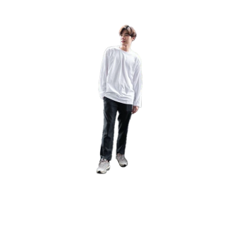 [เหลือ 75.- โค้ด SHU5AEKQPX ] เสื้อยืดโอเวอร์ไซส์ Oversize street long sleeves แขนยาว สีพื้น