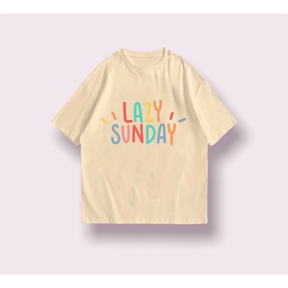 เสื้อสกรีนตลกๆ lazy sunday ของ OV