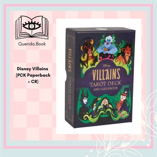 [Querida] ไพ่ทาโรต์ ไพ่ยิปซี Disney Villains (Disney Villains) (PCK Paperback + CR)  by Minerva Siegel