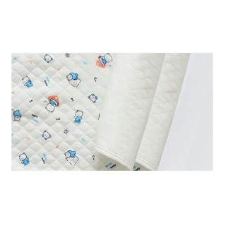 ผ้ารองฉี่ ผ้ายางรองฉี่ 35*45/50*70cm แผ่นรองฉี่เด็ก พิล์มลาย กันน้ำ ผ้า cotton