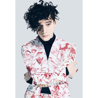 โปสเตอร์ The 1975  Matty Healy แมตทิว ฮิลลี่ ตกแต่งผนัง Music Poster โปสเตอร์วินเทจ โปสเตอร์วงดนตรี ของขวัญ