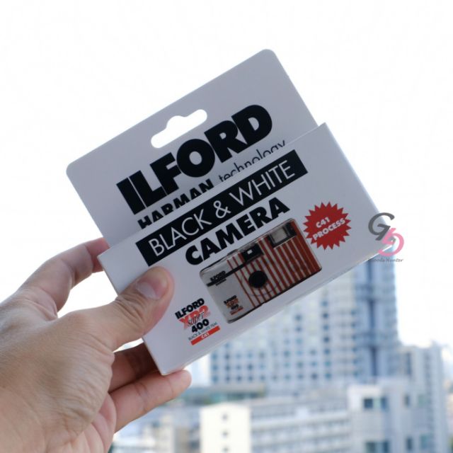 📷📸 กล้องฟิล์มใช้แล้วทิ้ง ILFORD black & white xp2 super 400 (iso 400 ถ่ายได้ 27 รูป) 📸📷