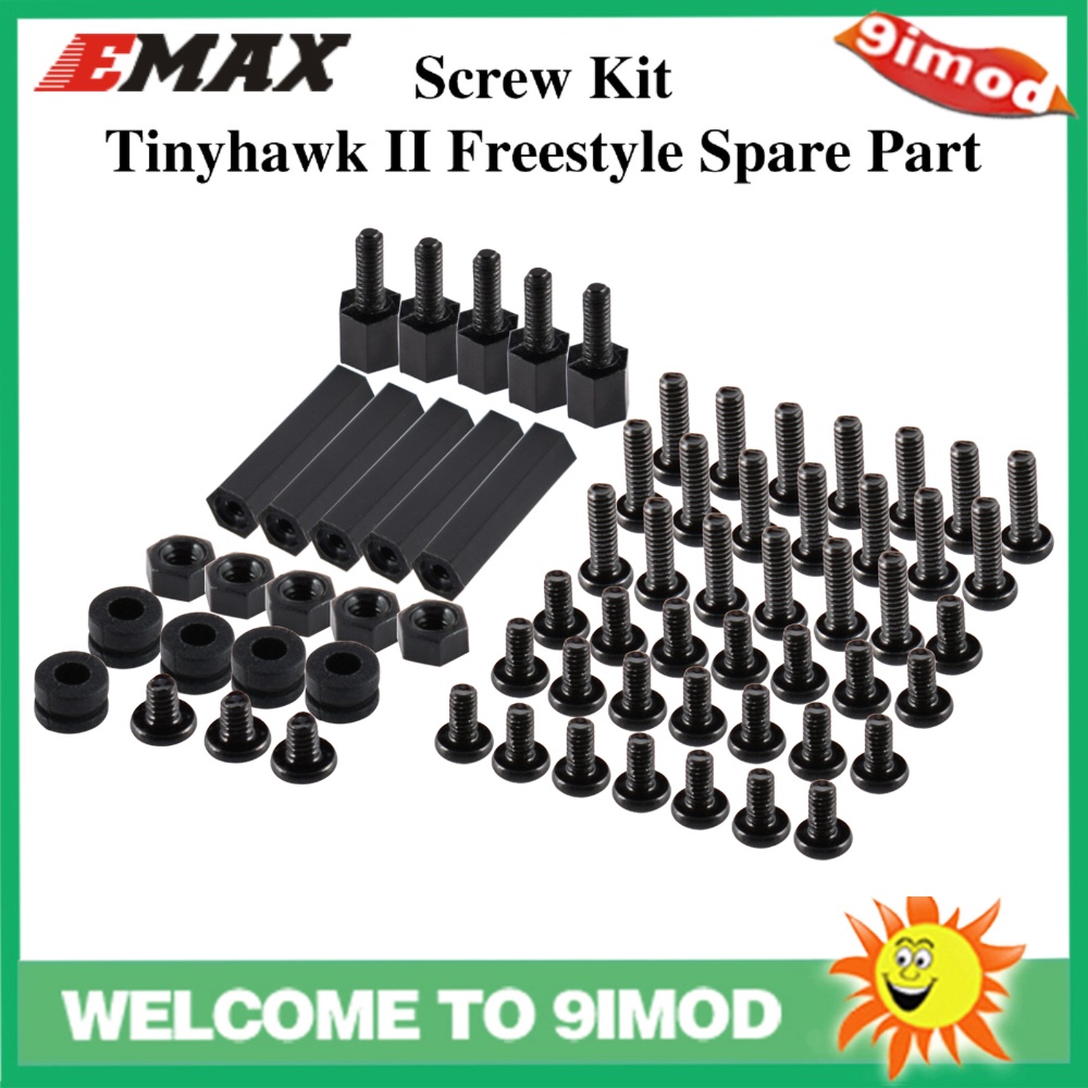 EMAX Tinyhawk II Freestyle 115mm FPV Racing Drone อะไหล่สกรูชุดอุปกรณ์เสริมสําหรับ Emax Tinyhawk II 