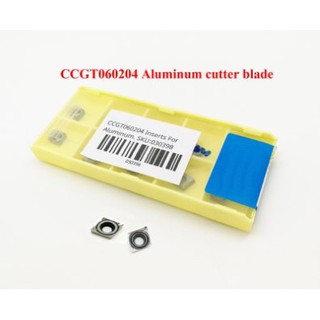 ใบมีดเครื่องกลึงอลูมินัม CCGT060204 Turning Tool