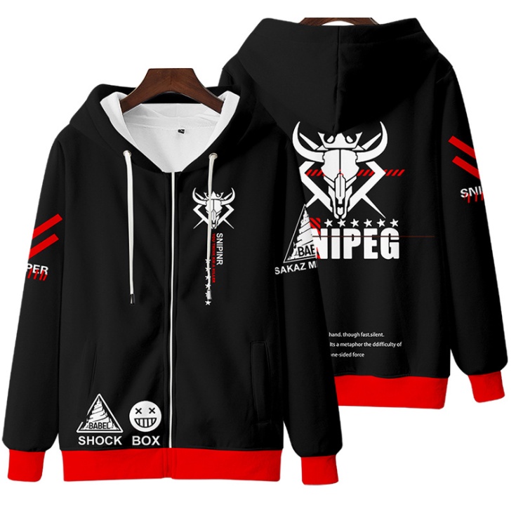 ใหม่ เสื้อแจ็กเก็ตกันหนาว แขนยาว มีฮู้ด พิมพ์ลายอนิเมะ arknights snipeg/W มีซิป ทรงหลวม สไตล์ญี่ปุ่น แฟชั่นสําหรับผู้ชาย ผู้หญิง ทุกเพศ