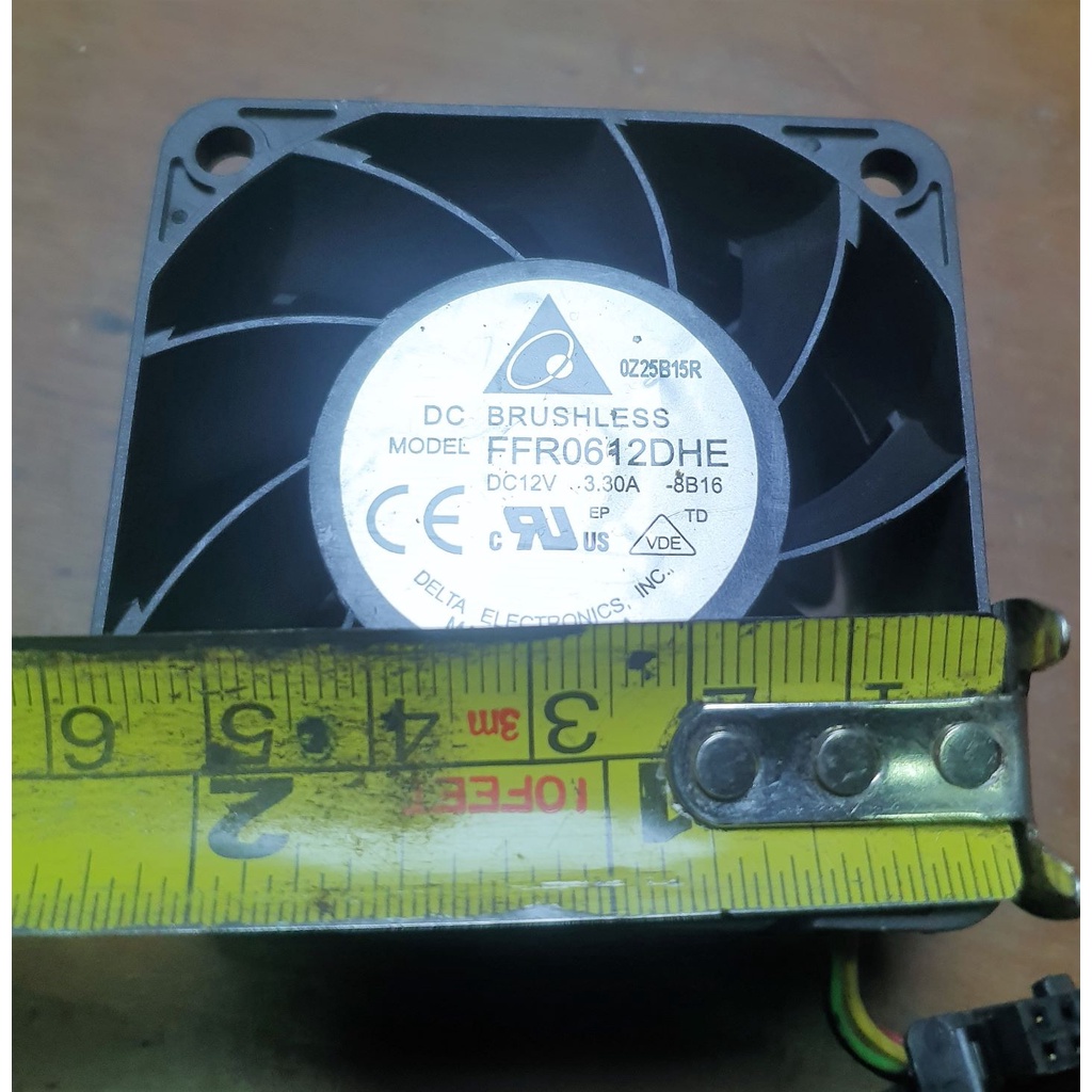 DELTA FAN 6X6X3.8 CM