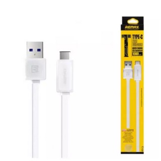 Di shop REMAX Cable USB 3.0 Type C (1M,สายแบน) White