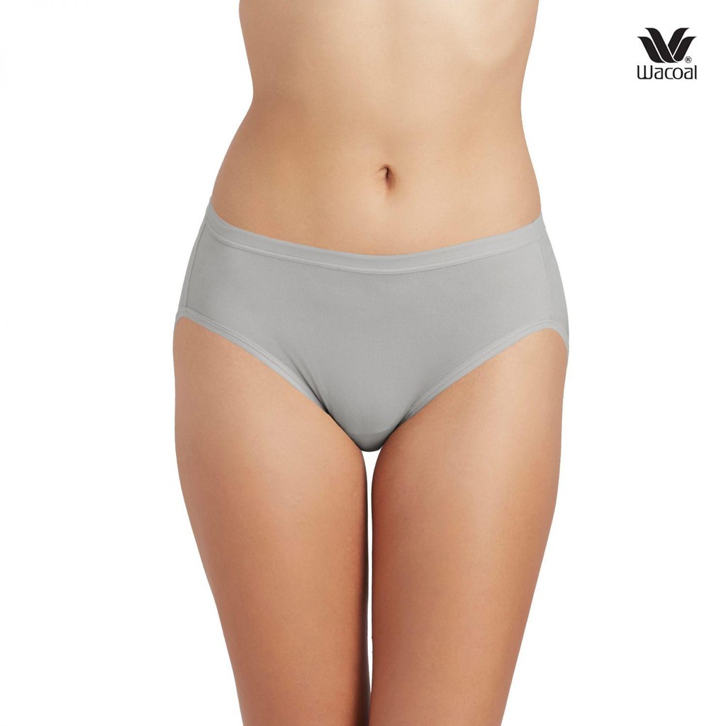 Wacoal Panty กางเกงในรูปแบบ Bikini รุ่น WU1C34 สีเทา (GY)