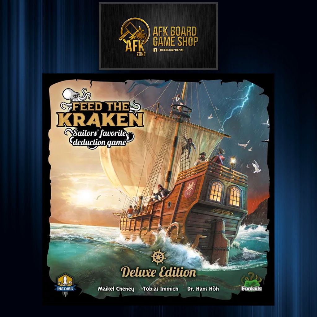 Feed the Kraken - Deluxe Game - Board Game - บอร์ดเกม