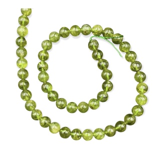 Peridot natural 8 MM. เพอริดอท สีเนเชอรัล 8 มม.