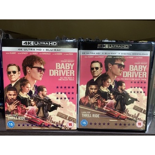 ( 4k Ultra hd - Blu-ray ) Baby Driver มีเสียงไทย บรรยายไทย