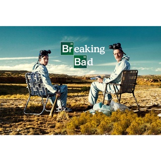 โปสเตอร์หนัง Breaking Bad ดับเครื่องชน คนดีแตก ซีรี่ย์ Movie Poster ภาพติดผนัง ตกแต่งบ้าน รูปติดห้อง ของสะสม ร้านคนไทย