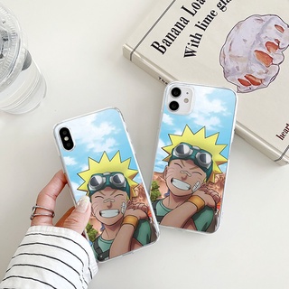 cartoon Naruto เคสไอโฟน 11 12 13 14 pro max iPhone Se 2020 7 8 Plus 8พลัส case เคส X Xr Xs Max anime characters cover