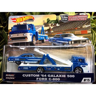 รถเหล็ก Hot Wheels: Custom 64 Galaxie 500 Ford C-800