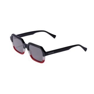 HAWKERS Tri Color Dark MINIMAL Sunglasses for Men and Women, unisex. UV400 Protection. Official product designed in Spain 400003