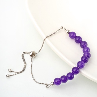 AR-Kang Collection***สร้อยข้อมือPurple Jade(เงินแท้92.5%)