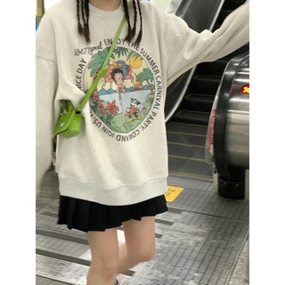 กันยายนฤดูกาลโรงเรียนเสื้อกันหนาวแจ็คเก็ตผู้หญิงฤดูใบไม้ผลิและฤดูใบไม้ร่วงบางส่วนขนาดใหญ่หลวมสไตล์วิทยาเขตแขนยาวเสื้อผ้า