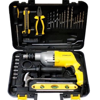 Stanley สว่านกระแทก 13 มม. 720 วัตต์ พร้อมอุปกรณ์ 39 ชิ้น รุ่น STDH7213V