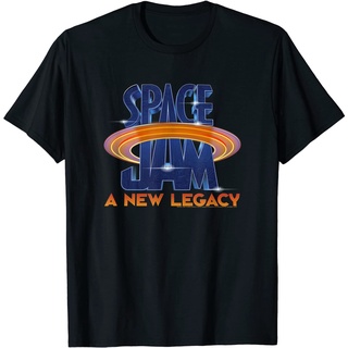 เสื้อยืด พิมพ์ลายโลโก้ Space Jam A Legacy Render Title สําหรับผู้ใหญ่S-5XL