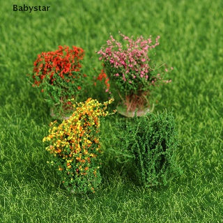 ((Babystar)) โมเดลดอกไม้จิ๋ว 1/12 หลากสี สําหรับตกแต่งบ้านตุ๊กตา