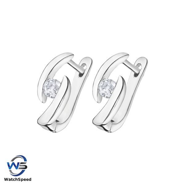 LOTUS SILVER WOMANS SILVER EARRINGS LP3324 LP3324-4/1