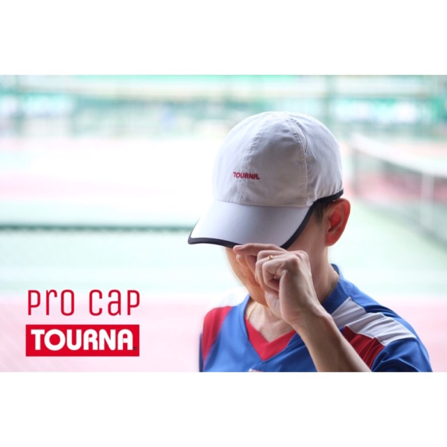 TOURNA Pro CAP- With Tourna Logo หมวกสำหรับเล่นเทนนิสและอื่นๆ
