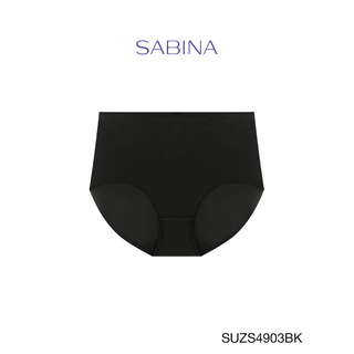 Sabina ซาบีน่า กางเกงชั้นใน (Half) (Jumbo) รุ่น Panty Zone รหัส SUZS4903BK สีดำ