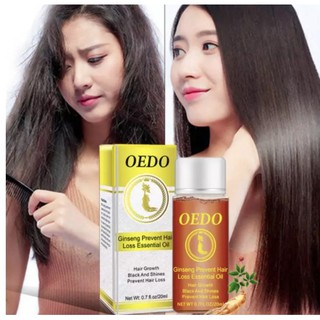 *ส่งจากไทย* OEDO เซรั่มโสมป้องกันผมร่วง 20MLเคลียร์สิ่งอุดตัน เซรั่มบำรงผม บำรุงรากผม น้ำยาเร่งผมยาว รหัส 5029