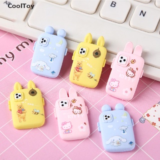 Cooltoy โมเดลโทรศัพท์มือถือ ขนาดเล็ก 1:12 อุปกรณ์เสริม สําหรับบ้านตุ๊กตา 5 ชิ้น