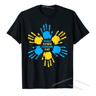 เสื้อยืด พิมพ์ลายกราฟฟิค World Down Syndrome Day ของขวัญ สําหรับผู้หญิงS-5XL